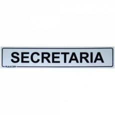 Placa de Sinalização Secretaria